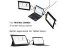 Mobile Pixels 14'' Trio Max (w/Kickstand) Portable Monitor for Laptops Full HD