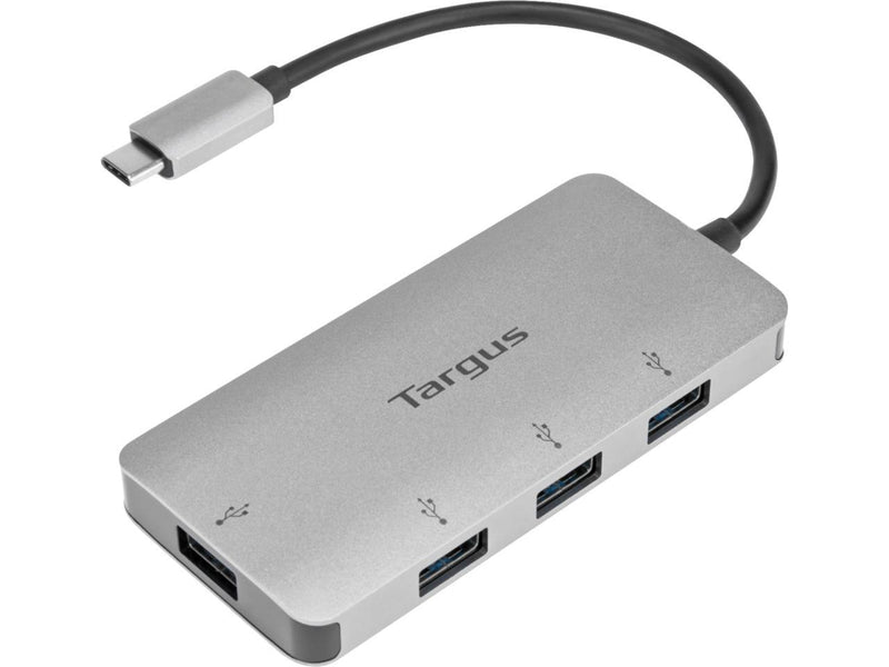 Targus USB-C to 4-Port USB-A Hub - USB Type C - External - 4 USB Port(s) - 4 USB