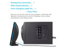 Cyber Acoustics Bluetooth Speakers with LED Lights – The Perfect Gaming, Movie,