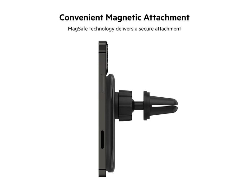 Belkin Magsafe Compatible Car Phone Magnetic Charging Mount, Air Vent Phone