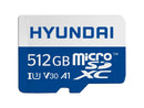 Hyundai MicroSD 512GB U3 4K Retail w/Adapter