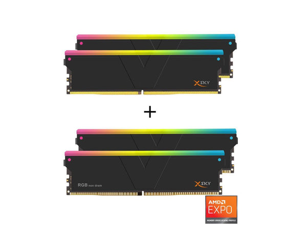 V-COLOR DDR5 SCC 2+2 KIT Manta XSky 32GB (2x16GB) 6000MHz CL36 1.25V SK Hynix IC
