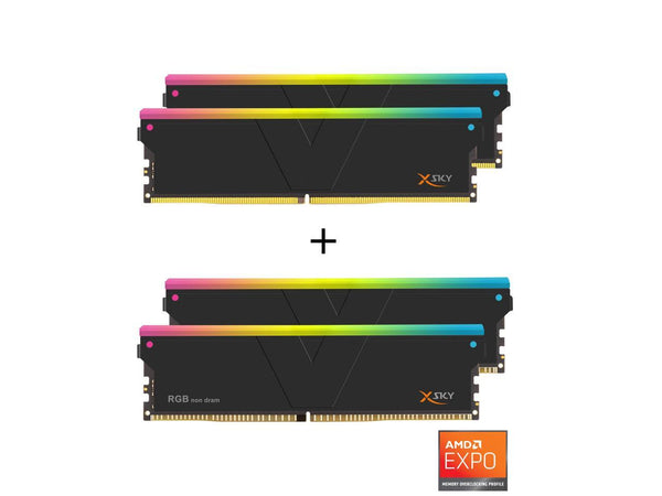 V-COLOR DDR5 SCC 2+2 KIT Manta XSky 32GB (2x16GB) 6000MHz CL30 1.25V SK Hynix IC