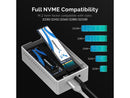 SABRENT Tool-Free USB Type-C Dual Docking Station for PCIe NVMe M.2 SSDs with