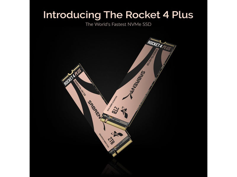 SABRENT 2TB Rocket 4 Plus NVMe 4.0 Gen4 PCIe M.2 Internal SSD Extreme