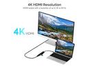 SABRENT Multi-Port USB Type-C Hub with 4k HDMI | Power Delivery (60 Watts) | 1
