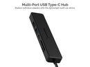 SABRENT Multi-Port USB Type-C Hub with 4K HDMI | Power Delivery (60 Watts) | 1
