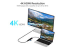 SABRENT Multi-Port USB Type-C Hub with 4K HDMI | Power Delivery (60 Watts) | 1