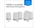 NETGEAR Orbi Whole Home Tri-Band WiFi 6 Mesh WiFi Satellite (RBS750) – Works
