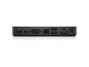 Dell Black DOCK-180W WD15 Monitor Dock 4K with 180W Adapter, USB-C, (450-AEUO,