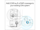 NETGEAR Orbi Whole Home Tri-Band WiFi 6 Mesh WiFi Satellite (RBS750) – Works