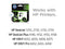 HP 67XL High Yield Black Original Ink Cartridge, ~240 pages, 3YM57AN