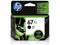 HP 67XL High Yield Black Original Ink Cartridge, ~240 pages, 3YM57AN#140