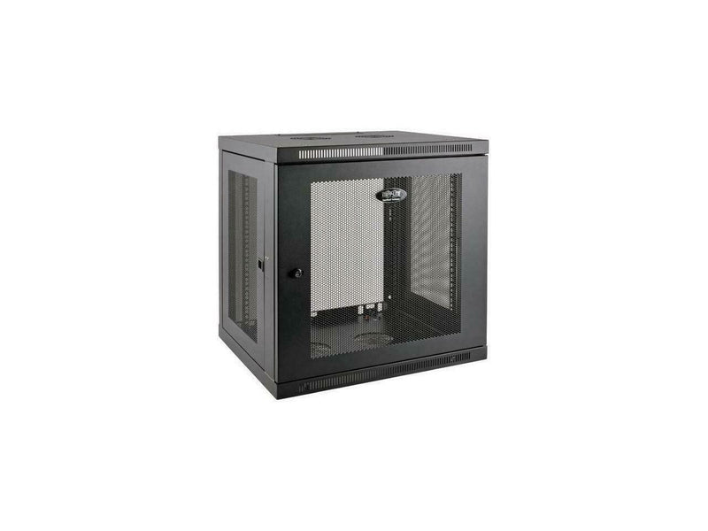 Tripp Lite 12U Wall Mount Rack Enclosure Server Cabinet Low Profile Deep