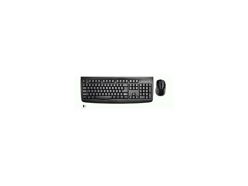 Kensington K75231US Black USB RF Wireless Standard Keyboard