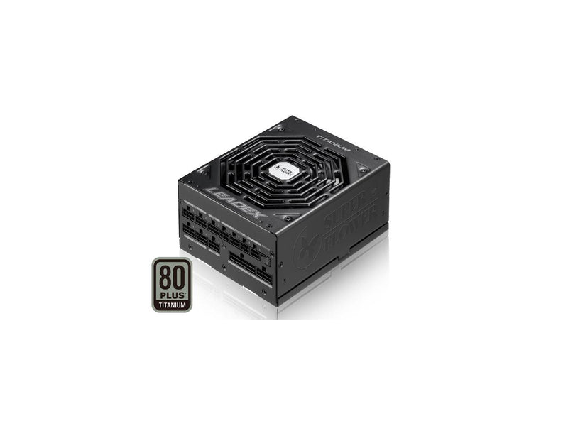 Super Flower Leadex Titanium 850W 80+ Titanium, 10 Years Warranty, ECO Fanless