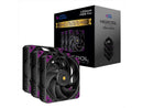 Super Flower, MEGACOOL 120mm fan, Triple-Pack, 12-pole motor design, super