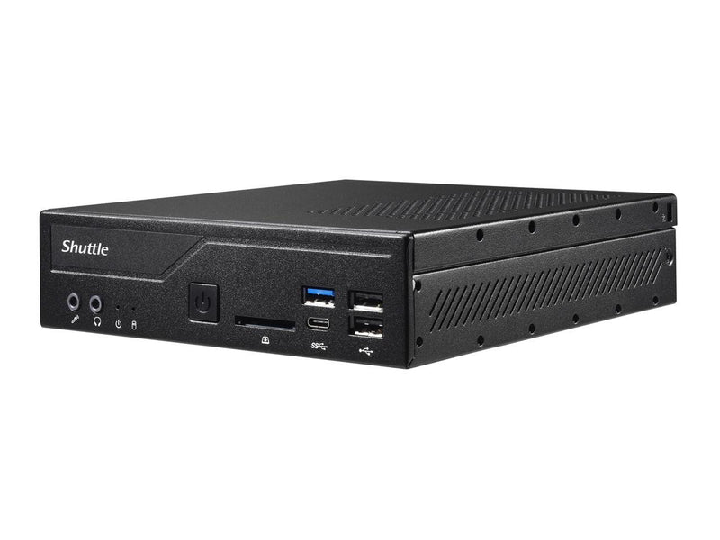 Shuttle XPC Slim DH410S Mini Barebone PC Intel H410 Support 65W Comet Lake