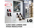 4,000 ANSI LUMENS WXGA LED PROJECTOR