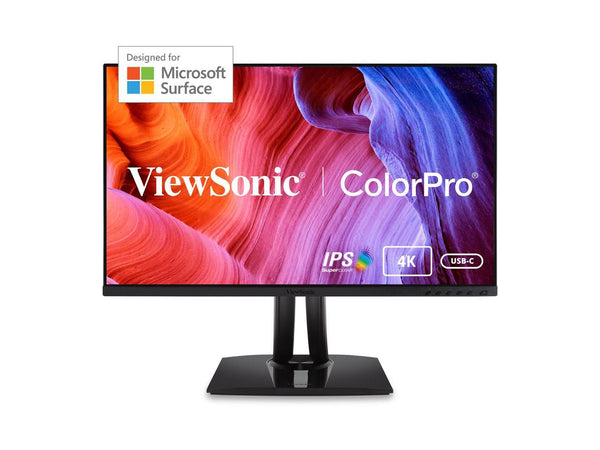 ViewSonic VP275-4K 27 Inch IPS 4K UHD Monitor Designed for Surface with advanced