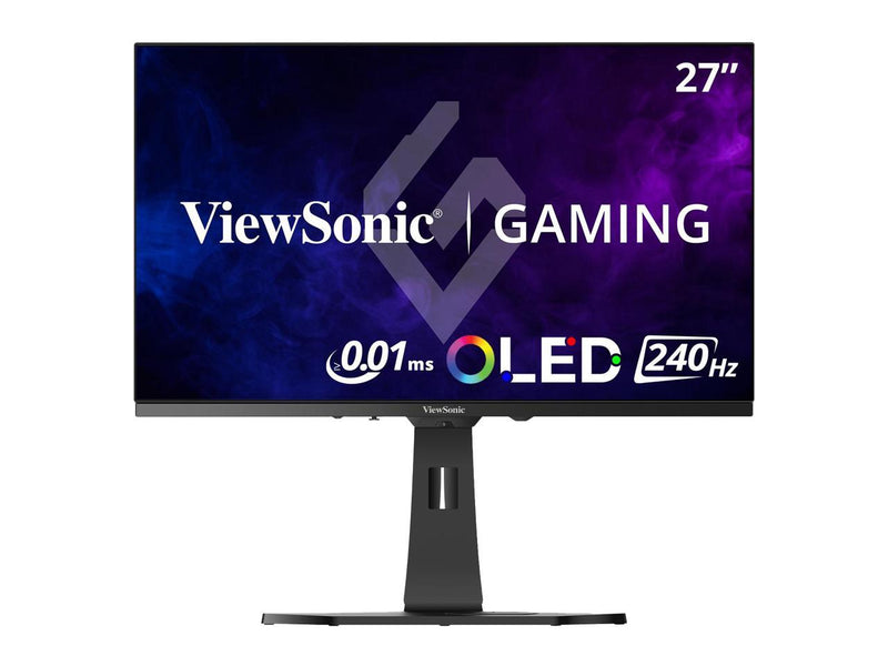 ViewSonic XG272-2K-OLED 27 Inch 1440p 240Hz White Gaming Ergonomic RGB OLED