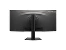 ViewSonic VG3420C 34 Inch UWQHD 1440p Curved Docking Monitor, 1900R IPS Display