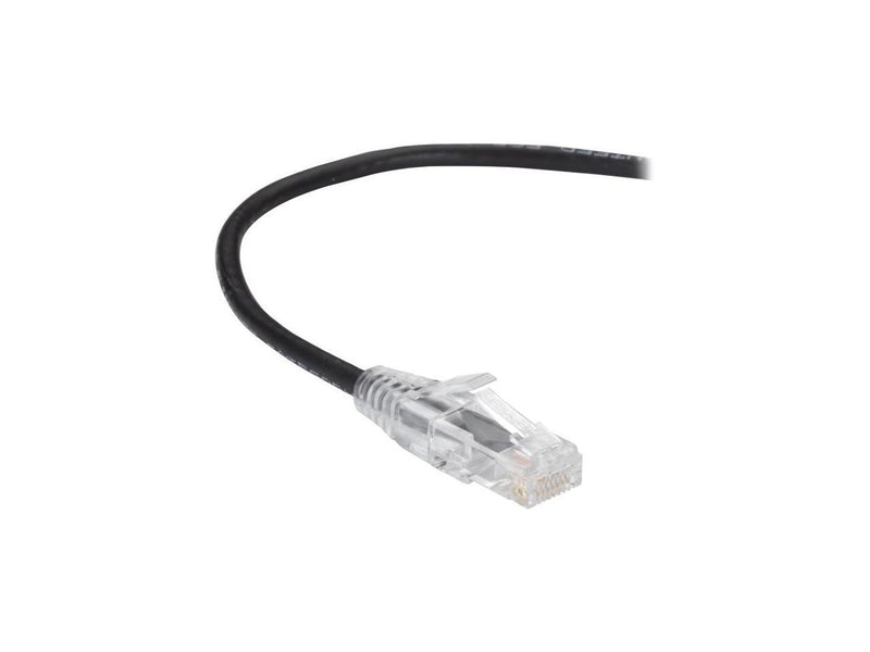 Black Box C6APC28-BK-07 Slim-Net CAT6A 28-AWG 500-MHz Stranded Ethernet Patch