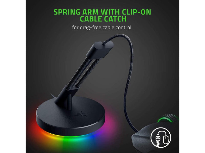 Razer Gaming Mouse Bungee V3 Chroma: Drag-Free Wired Mouse Support - for