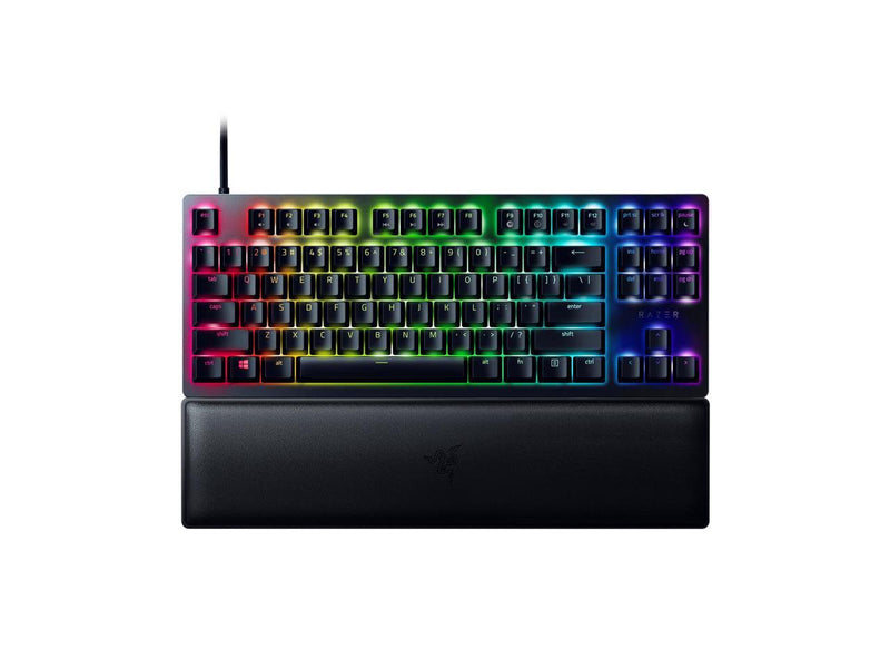 Razer Huntsman V2 Tenkeyless - Optical Gaming Keyboard (Clicky Purple Switch) -