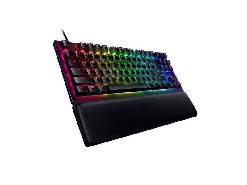 Razer Huntsman V2 Tenkeyless - Optical Gaming Keyboard (Clicky Purple Switch) -