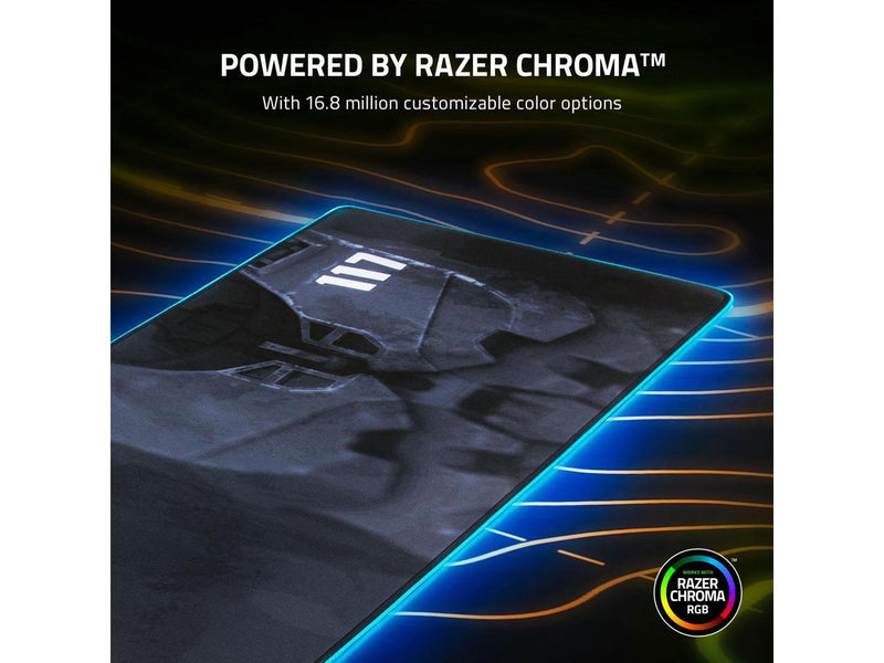 Razer Goliathus Extended Chroma Gaming Mousepad: Customizable RGB Lighting -