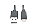 Tripp Lite M100-10N-BK-10 Black MFi Certified Lightning to USB Cable Sync Charge
