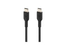 Belkin CAB004bt1MBK 3.3 ft. Black Boost Charge Braided USB-C to USB-C Cable