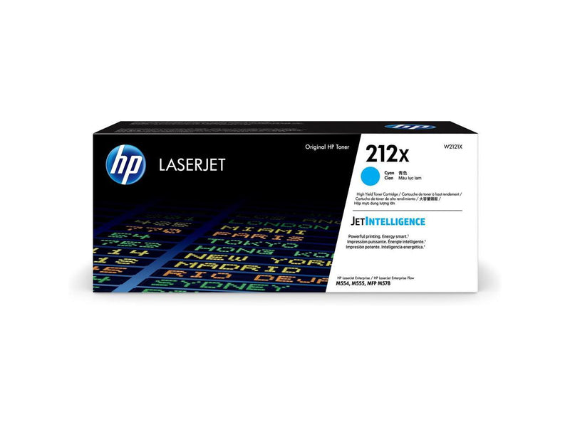 HP 212X  W2121X Toner Cartridge Cyan