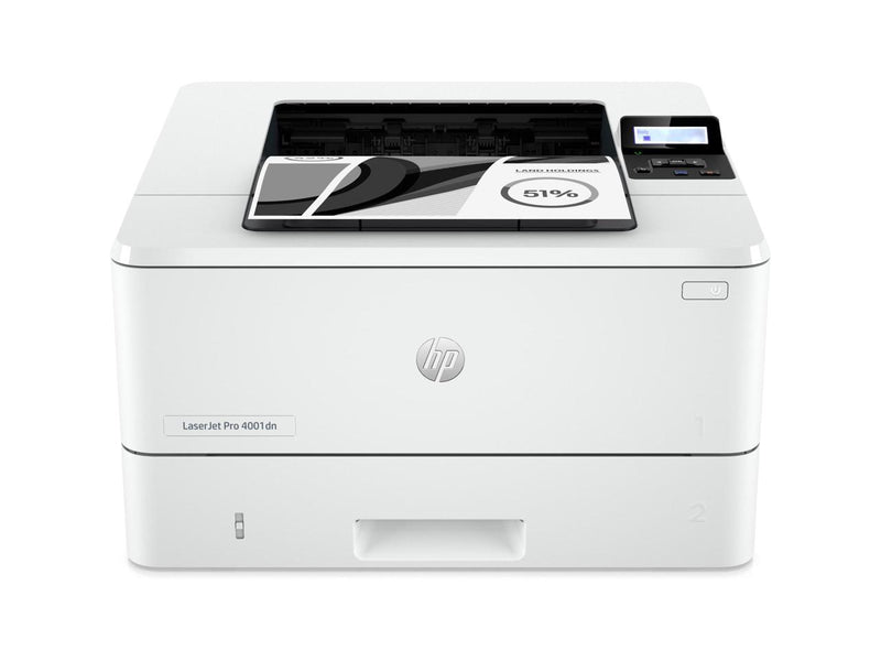 HP LaserJet Pro 4001dn Laser Printer, Black And White Mobile Print Up to 80,000