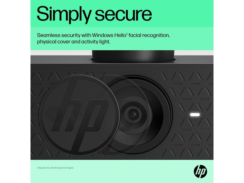 HP 625 Webcam 4 Megapixel 60 fps USB Type A 6Y7L1AAABL