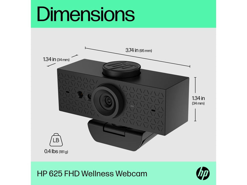 HP 625 Webcam 4 Megapixel 60 fps USB Type A 6Y7L1AAABL