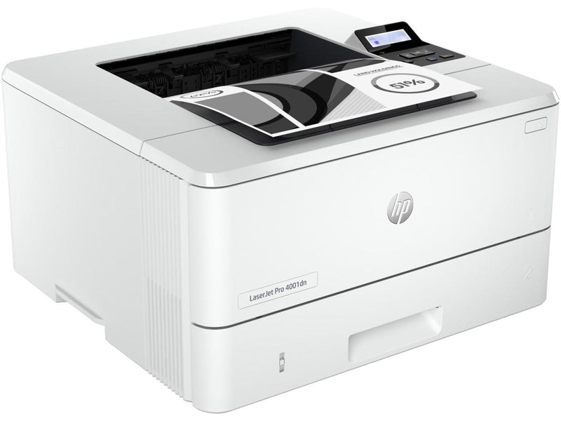 HP LaserJet Pro 4001dn Laser Printer, Black And White Mobile Print Up to 80,000