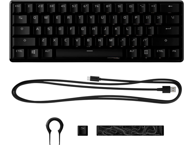 HyperX Alloy Origins 60 RGB Mechanical Gaming Keyboard - Red Switches