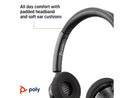 POLY Blackwire 3320 USB-A - Wired, Dual-Ear (Stereo) Headset with Boom Mic -