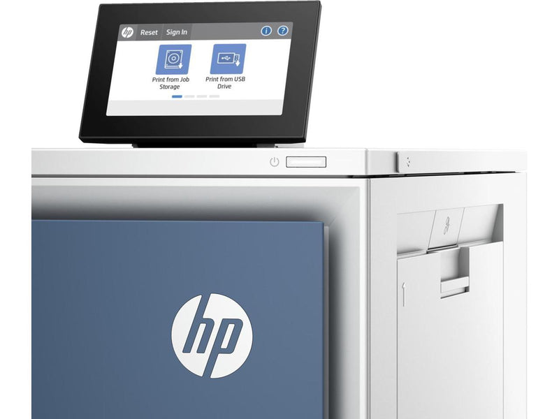 HP LaserJet Enterprise 6701dn Desktop Wireless Color Laser Printer 58M42A