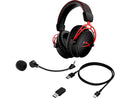 HyperX Cloud Alpha Wireless - Gaming Headset for PC, 300-hour battery life, DTS