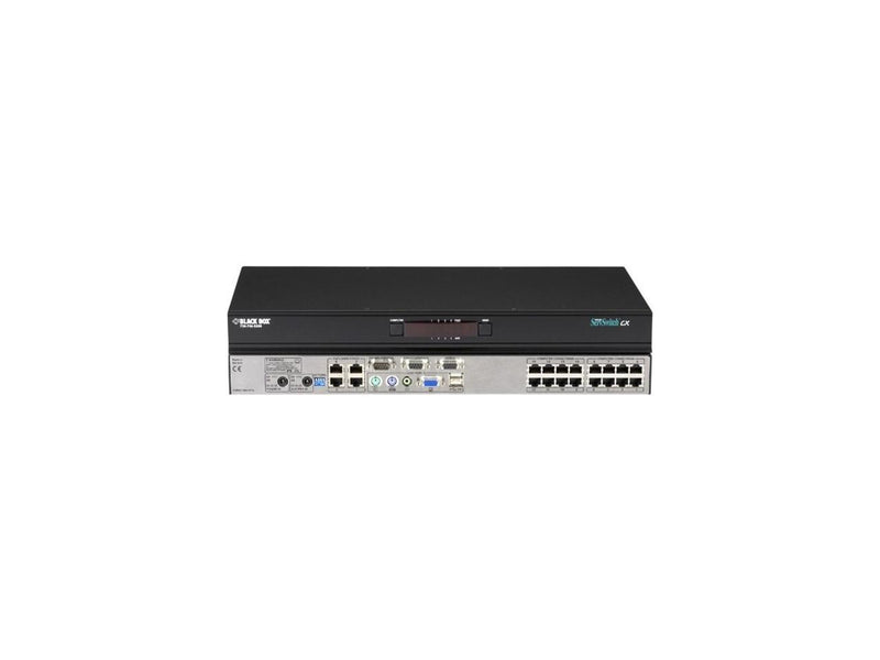 Black Box ServSwitch CX KVM Switch (1) Analog Console Port + (4) Users (16)