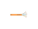 Black Box EYN866A-PB-1000 1000ft GigaTrue 550 CAT6 550-MHz Bulk Cable Orange