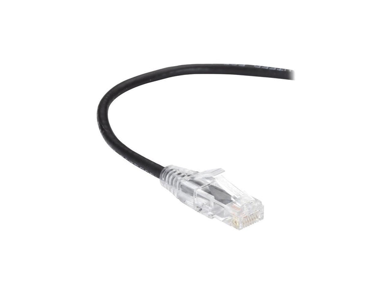 BLACK BOX C6APC28-BK-01 CAT6A 500-MHZ SNAGLESS 28AWG STRANDED ETHERNET PATCH