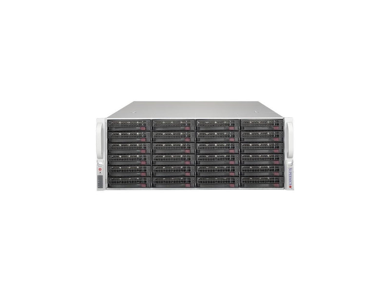 Supermicro SuperChassis 846BE2C-R1K23B Server Case - Rack-mountable - Black - 4U