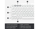 Logitech K380 Multi-Device Bluetooth Keyboard for Mac 920-009729 Off-White