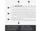 Logitech K380 Multi-Device Bluetooth Keyboard for Mac 920-009729 Off-White