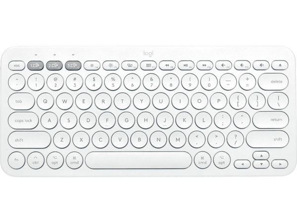 Logitech K380 Multi-Device Bluetooth Keyboard for Mac 920-009729 Off-White