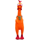 Squeeze Me Chicken ASC200 - 12.5-Inch Rubber Chicken Toy that Squeaks Novelty Gag Gift Noise Chicken - Assorted Colors